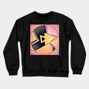 PASTEL ART DECO GEOMETRIC DESIGN Crewneck Sweatshirt